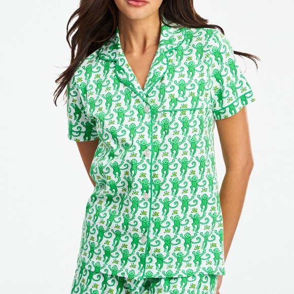 Monkey Polo Pajamas - Picture 1 of 6
